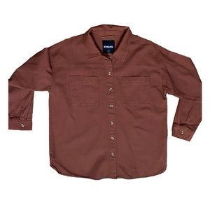 RSQ Canvas Button Up Men’s Shirt- Large - EUC